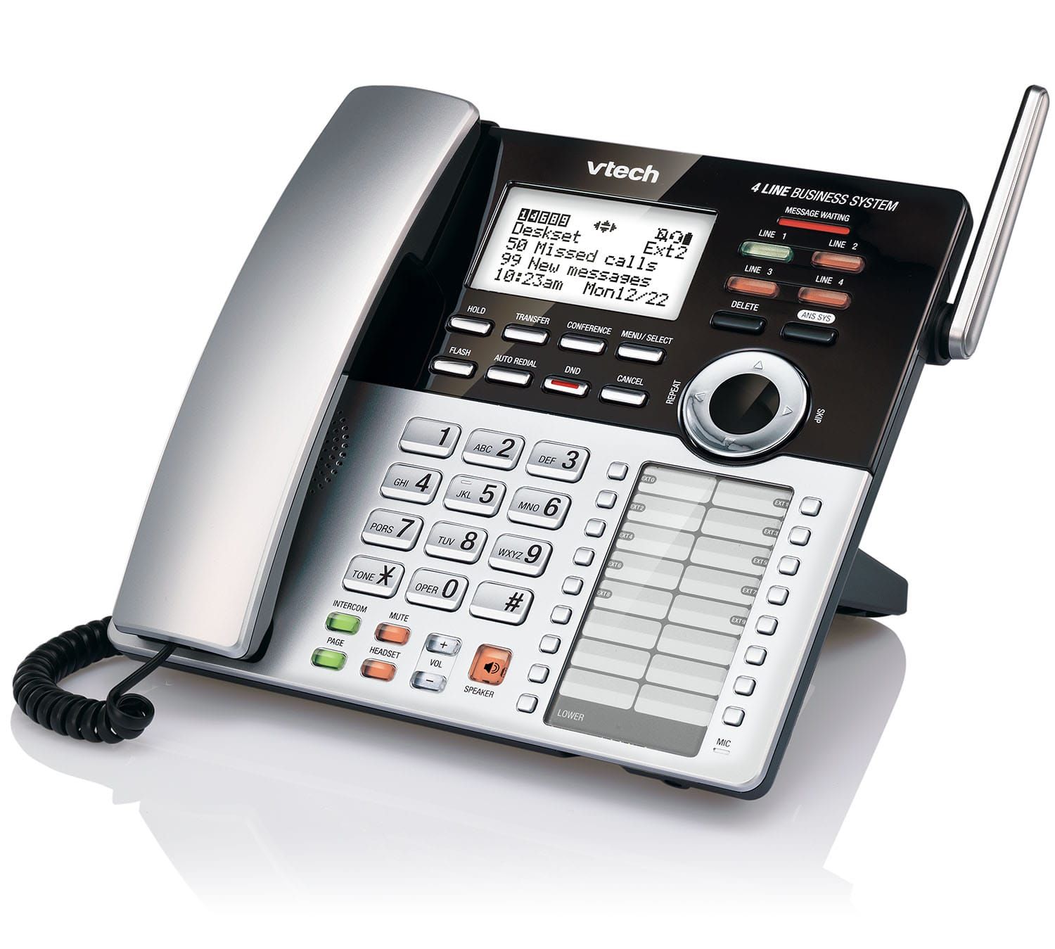 AT&T CM18245 4-Line DECT Cordless Deskphone Refurbished - AT&T refurbished available on PCLiquidations
