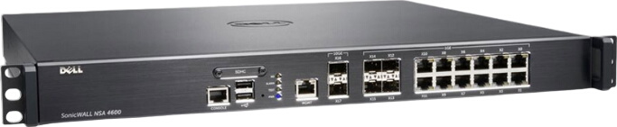 Dell Sonicwall NSA 4600 12-Port Firewall Switch - Refurbished Refurbished - Dell refurbished available on PCLiquidations