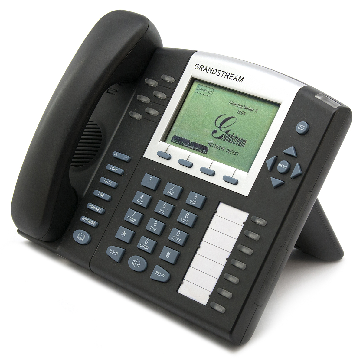 GrandStream GXP2020 Black IP Display Speakerphone - Grade A Refurbished - Grandstream refurbished available on PCLiquidations