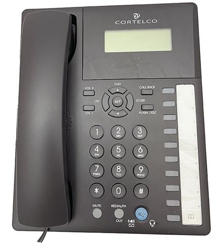 Cortelco 878300TP227S Line Powered Single-line Desk Phone Refurbished - Cortelco refurbished available on PCLiquidations
