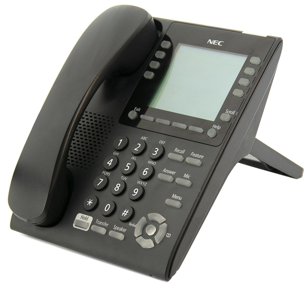 NEC Univerge DT820 ITY-8LDX-1 Black IP Display Speakerphone - Grade A Refurbished - NEC (Nippon Electric Company) refurbished available on PCLiquidations