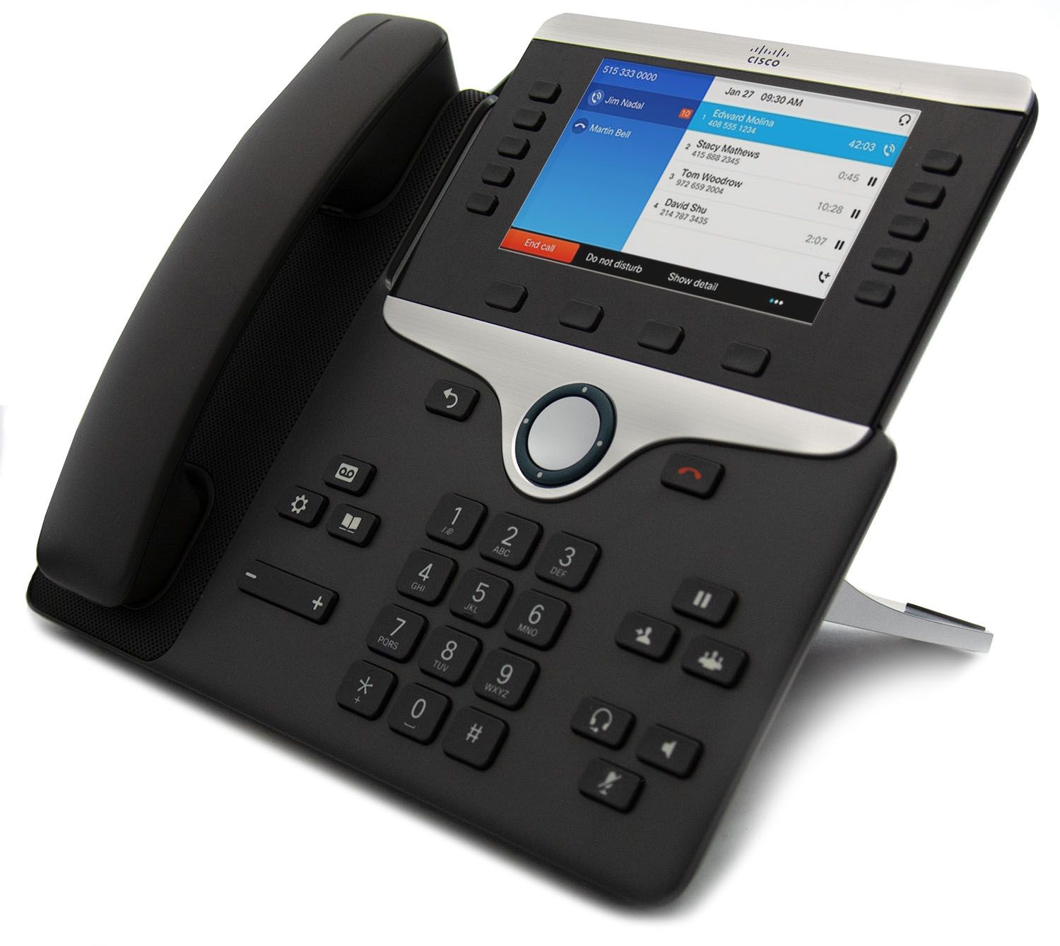 Cisco CP-8841 Black Gigabit IP Display Speakerphone - Grade A Refurbished - Cisco Systems Inc. refurbished available on PCLiquidations