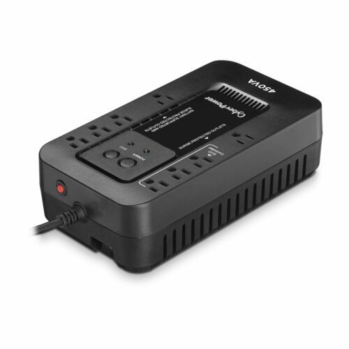 Buy Cyberpower CyberPower EC450G 8 Outlet 450VA 260W UPS System Refurbished - $81.94 Cyberpower CyberPower EC450G 8 Outlet 450VA 260W UPS System Refurbished - refurbished available on PCLiquidations