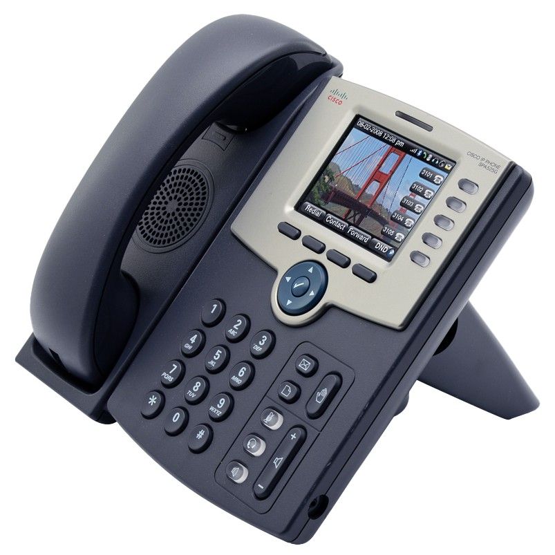 Cisco SPA525G2 Charcoal IP Color Display Speakerphone Refurbished - Cisco Systems Inc. refurbished available on PCLiquidations