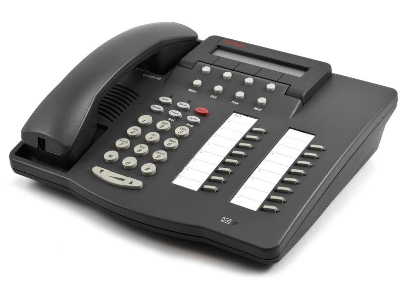 Avaya 6416D+M 16-Button Grey Digital Display Speakerphone - Grade B Refurbished - Avaya refurbished available on PCLiquidations