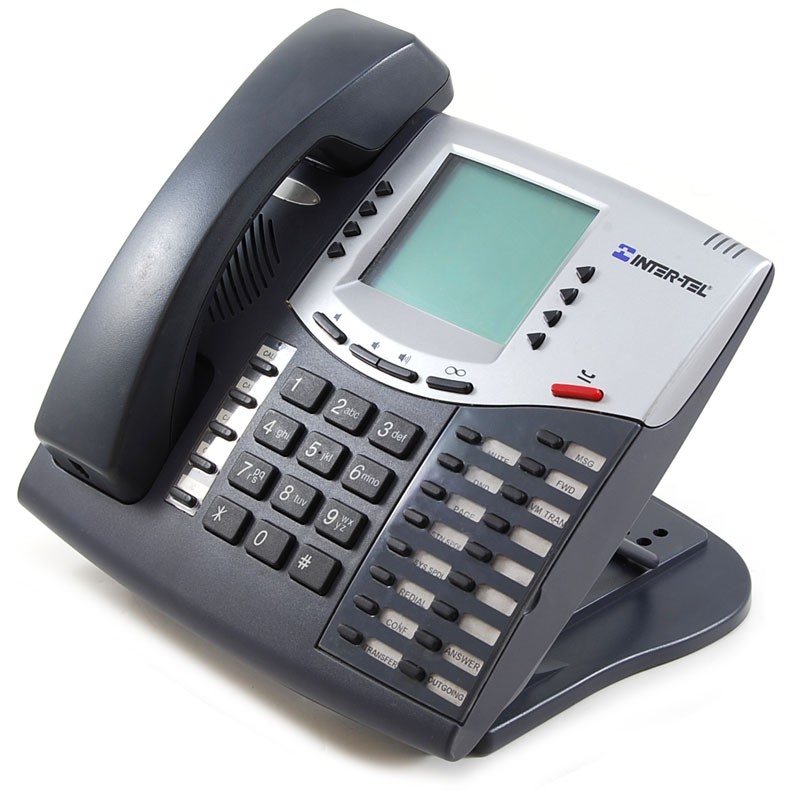 Inter-Tel Axxess 550.8560 Charcoal Phone Display Intertel Refurbished -  refurbished available on PCLiquidations