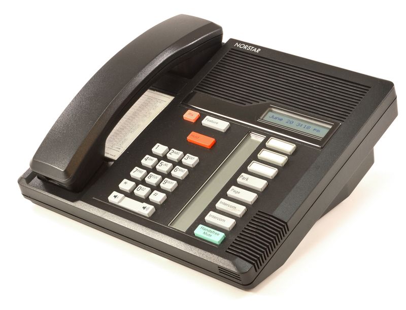 Nortel Norstar M7208 Black Display Speakerphone (NT8B30) - Grade A Refurbished -  refurbished available on PCLiquidations