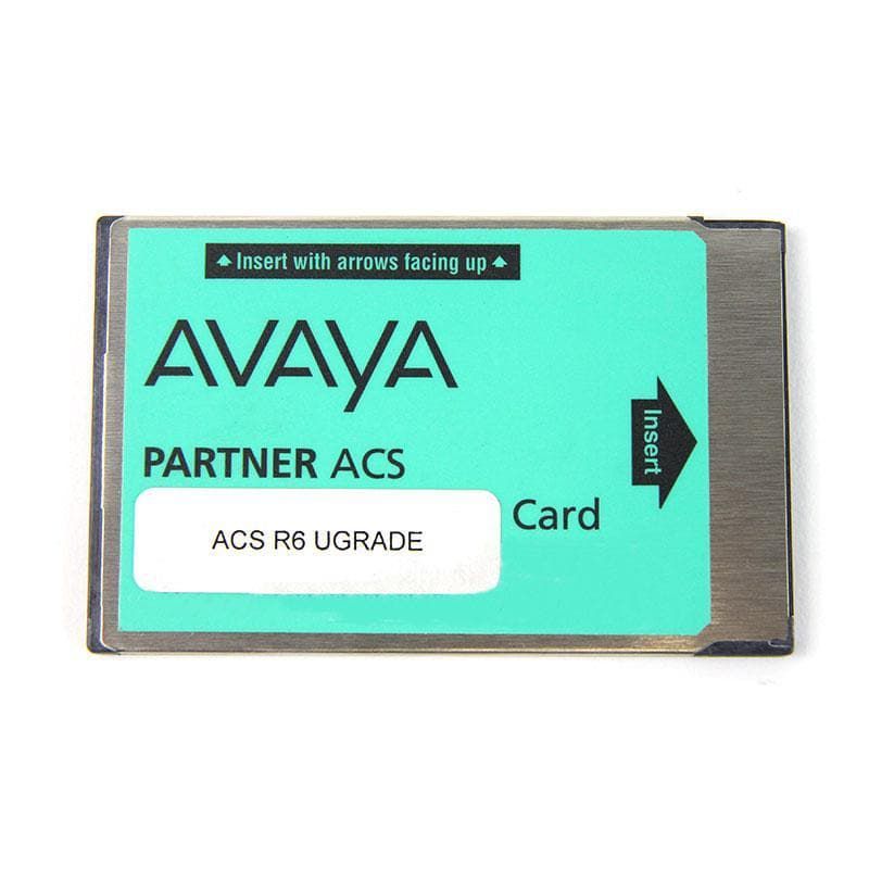 Buy Avaya Partner ACS R6.0 Upgrade Card (700252455) New Refurbished - $38.49 Avaya Partner ACS R6.0 Upgrade Card (700252455) New Refurbished - Avaya refurbished available on PCLiquidations