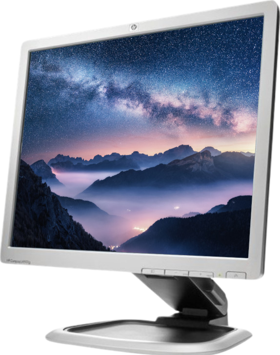 HP LA1951 19"" LCD Monitor - Grade C Refurbished - Hewlett-Packard (ou HP en abrégé) refurbished available on PCLiquidations