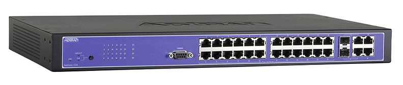 Adtran NetVanta 1234 1700595G1 24-Port 10/100 Managed Switch Refurbished -  refurbished available on PCLiquidations