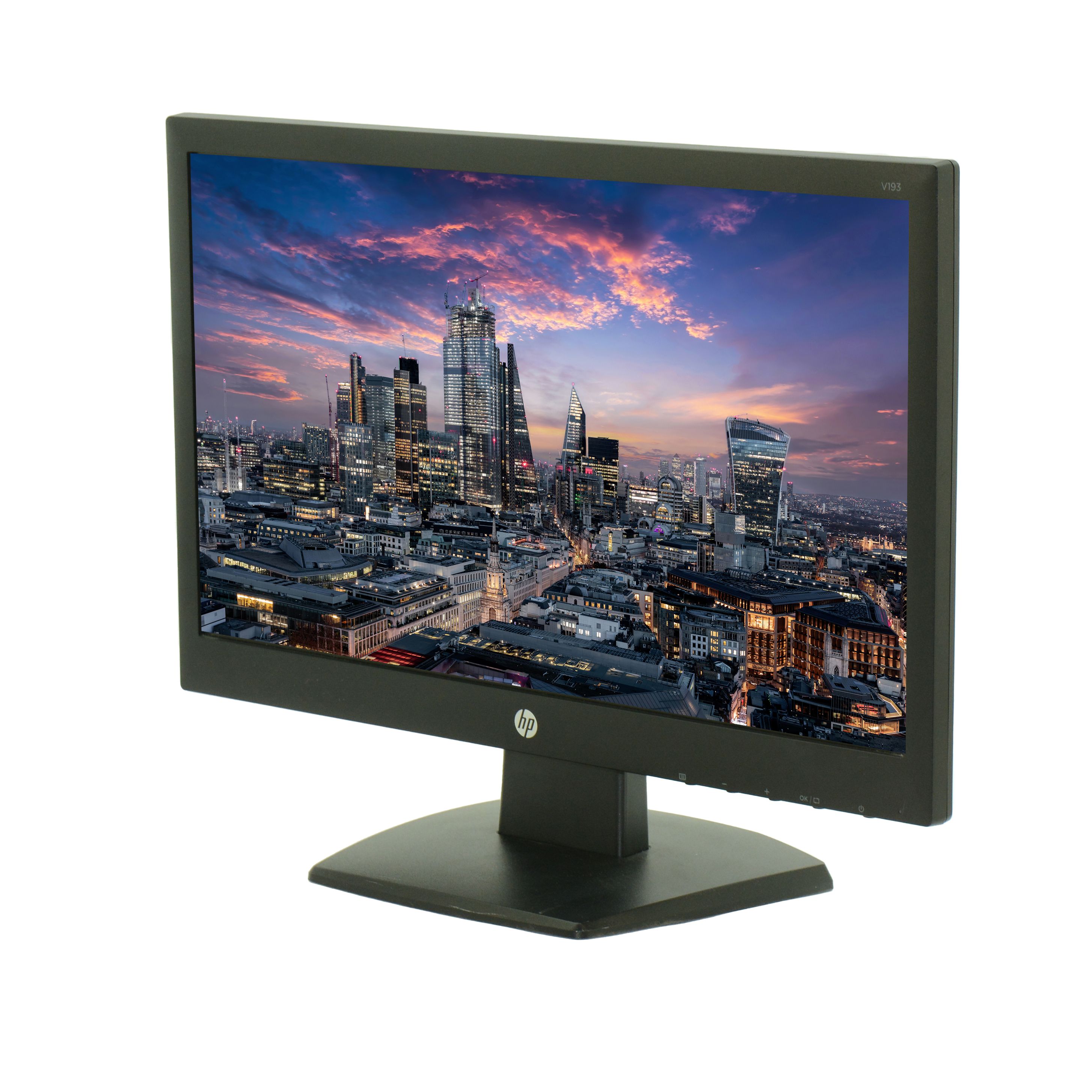 HP V193 19"" LCD Monitor - Grade B Refurbished - Hewlett-Packard (ou HP en abrégé) refurbished available on PCLiquidations