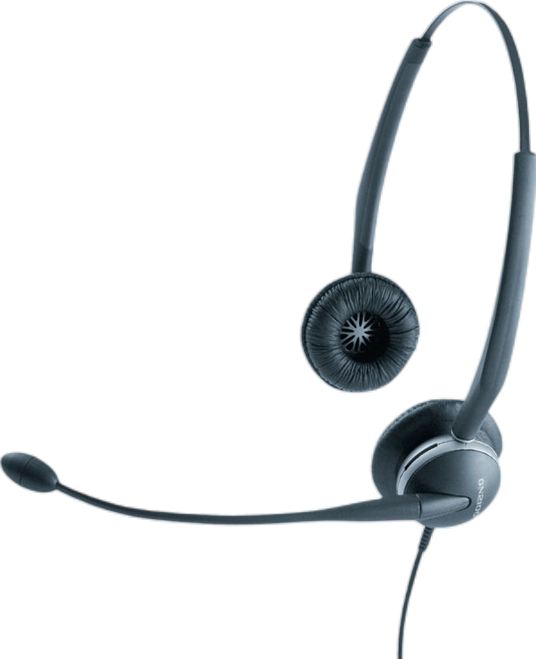 Jabra GN 2125 Duo Microphone Corded Headset Refurbished - Jabra refurbished available on PCLiquidations