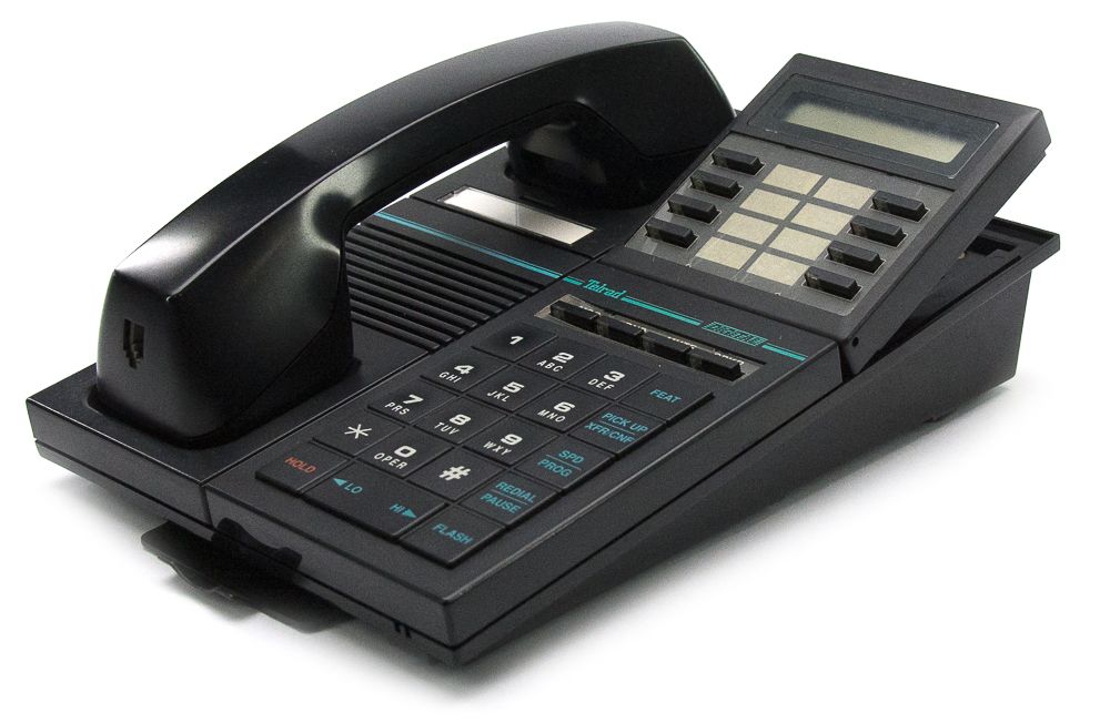 Telrad Single-Line 8-Button Black Display Speakerphone (79-220-0000/5) Refurbished -  refurbished available on PCLiquidations