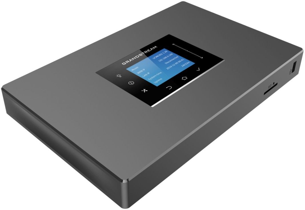 Grandstream UCM6301 IP PBX Server w/1FXO and 1FXS Ports Refurbished - Grandstream refurbished available on PCLiquidations
