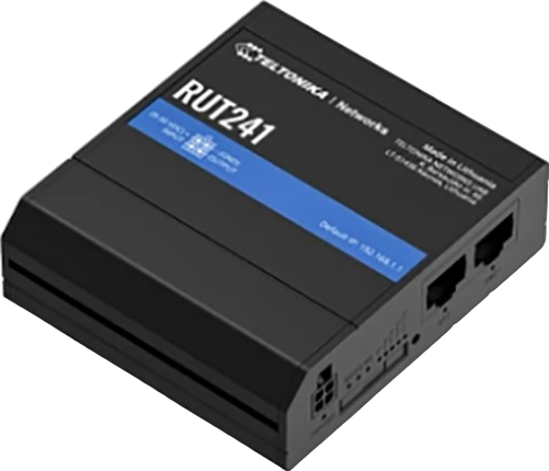 Teltonika RUT241 Industrial Cellular Router (WiFi + 4G LTE) Refurbished -  refurbished available on PCLiquidations