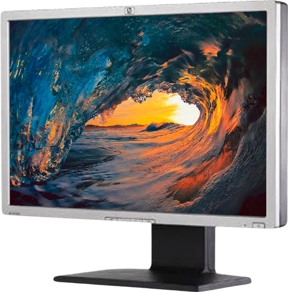 HP LP2465 24"" LCD Monitor - Grade C Refurbished - Hewlett-Packard (ou HP en abrégé) refurbished available on PCLiquidations