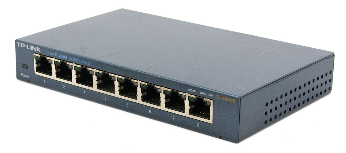 TP-LINK TL-SG108 8-Port 10/100/1000 Desktop Switch Refurbished - TP-Link refurbished available on PCLiquidations