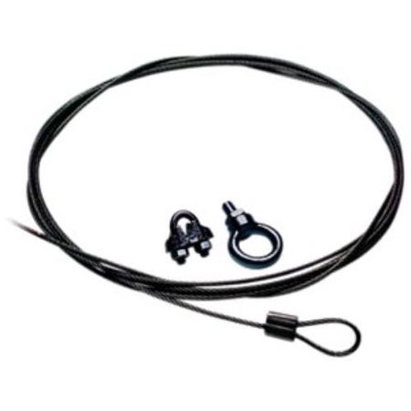 Bogen Black 10 Foot Cable and Clamp Refurbished -  refurbished available on PCLiquidations