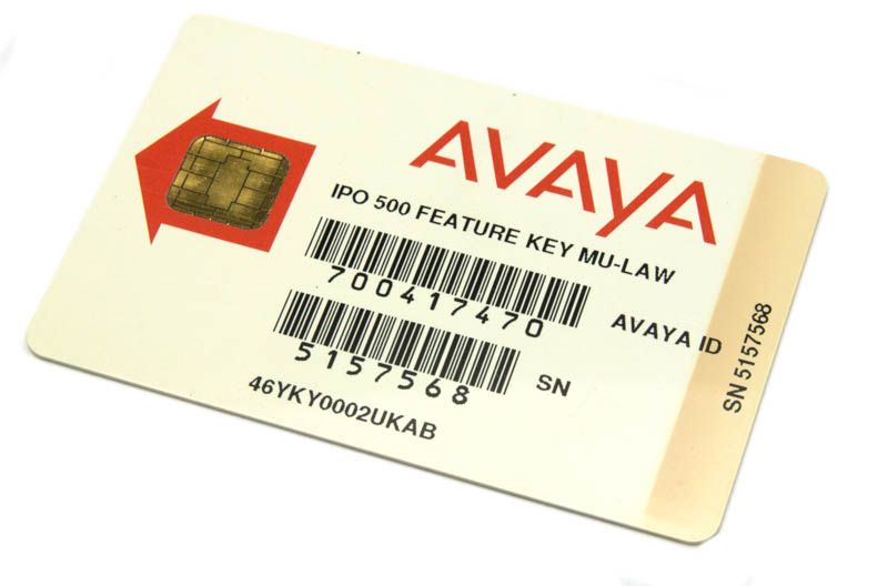 Avaya IP500 V1 Feature Card (700417470) (License Package 1) Refurbished - Avaya refurbished available on PCLiquidations