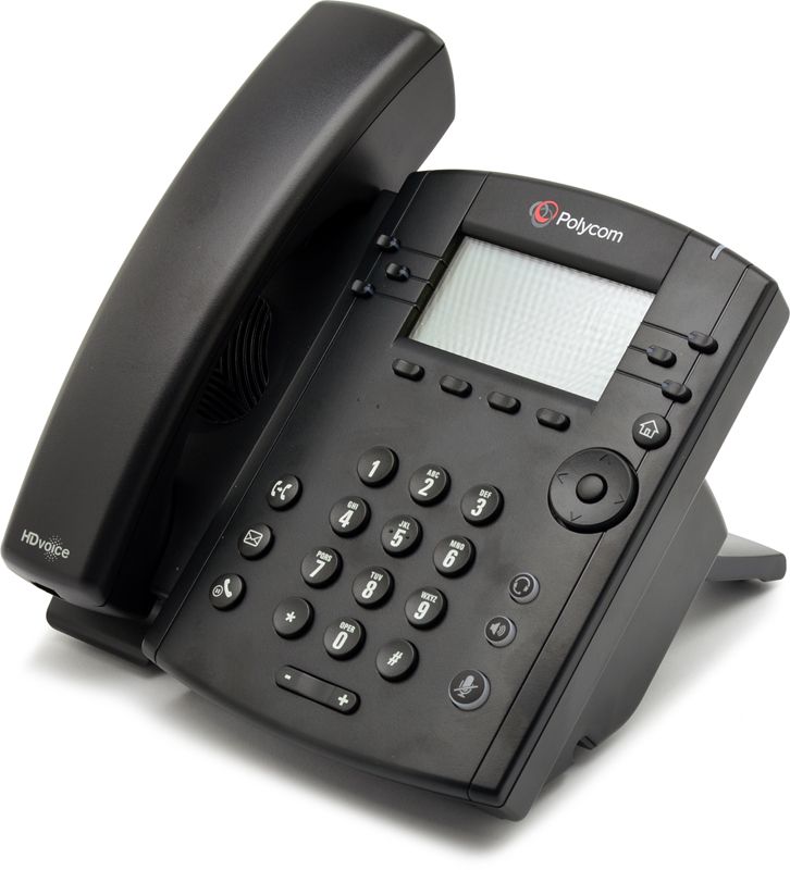 Polycom VVX 310 Gigabit IP Display Speakerphone - Ring Central Branded - Grade B Refurbished - Polycom refurbished available on PCLiquidations