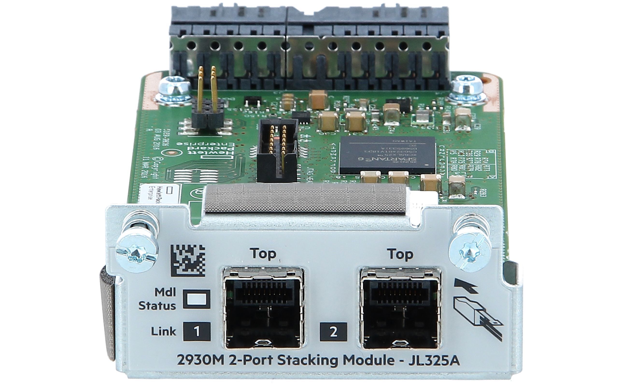HP  Procurve HPE 2930 2PT Stacking Module Refurbished - Hewlett-Packard (ou HP en abrégé) refurbished available on PCLiquidations