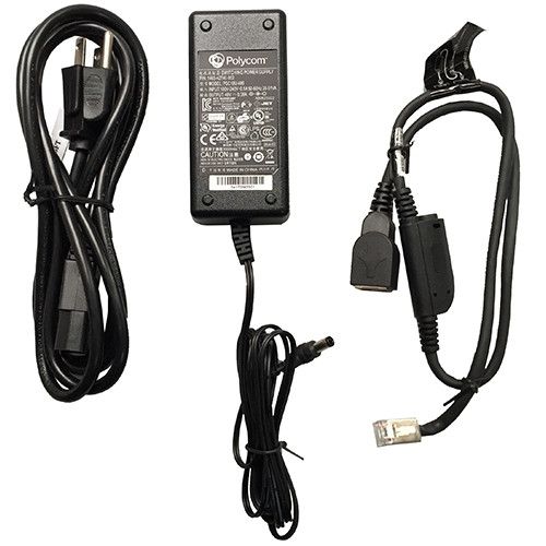 Polycom 2200-43240-001 SoundStation IP 5000 19W 12V 1.6A Power Adapter Refurbished - Polycom refurbished available on PCLiquidations