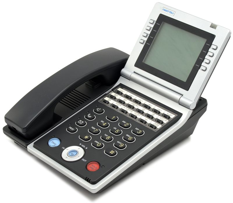 Iwatsu Omega-Phone ADIX NR-A-18IPKTD 18-Button IP Display Speakerphone (104302) - Grade B Refurbished -  refurbished available on PCLiquidations
