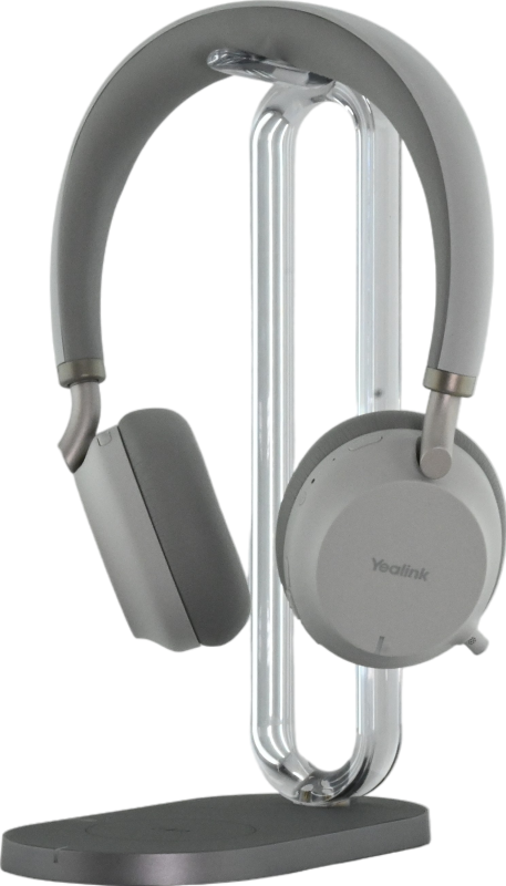 Yealink BH72 Bluetooth Headset with Charging Stand - UC Gray Refurbished - Yealink refurbished available on PCLiquidations