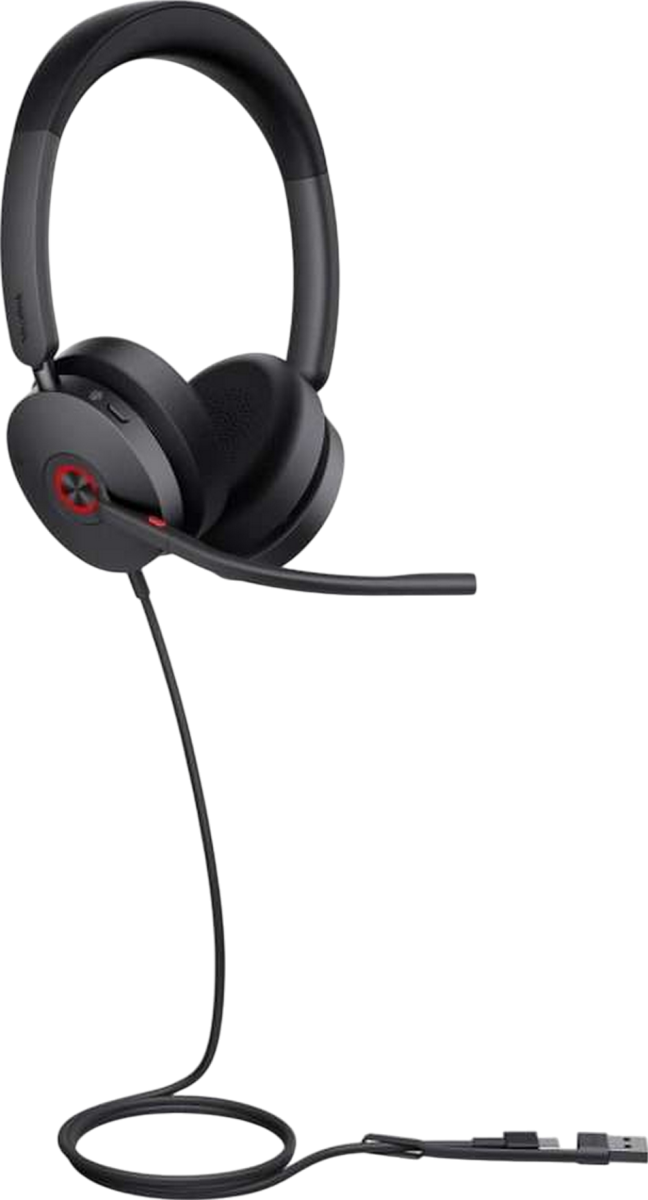 Yealink UH48 Dual Teams Wired Headset - USB C/A Refurbished - Yealink refurbished available on PCLiquidations