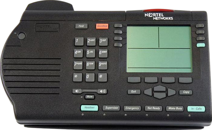Nortel Meridian M3905 Platinum Call Center Phone Refurbished -  refurbished available on PCLiquidations