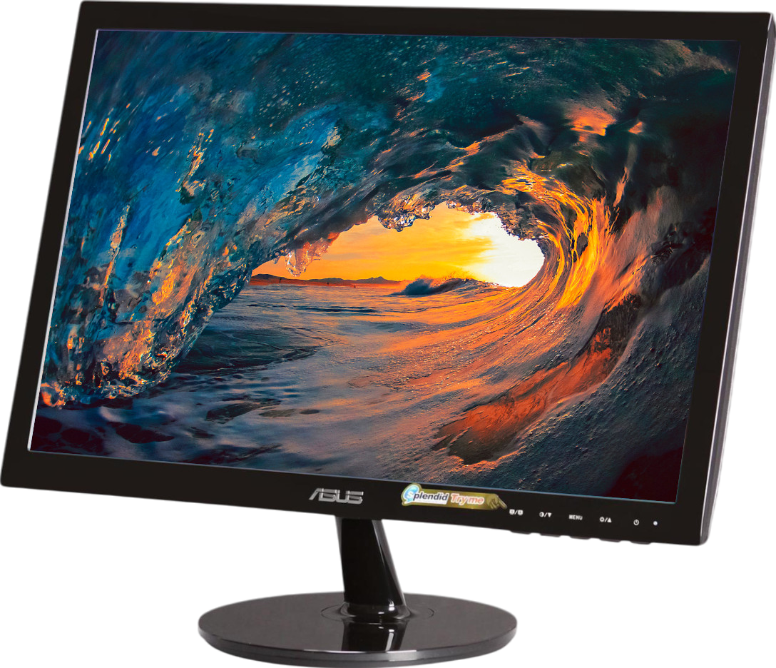 ASUS VS Series VS198D-P 19"" Widescreen LED Monitor - Grade A Refurbished - Asus refurbished available on PCLiquidations