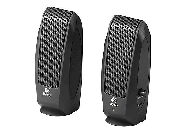 Logitech S-120 Multimedia Speakers Refurbished - Logitech refurbished available on PCLiquidations