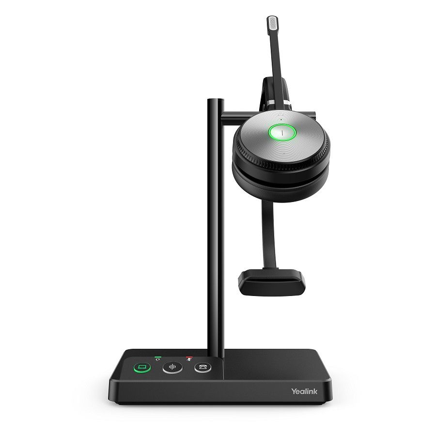 Yealink WH62 UC Wireless DECT Mono Headset Refurbished - Yealink refurbished available on PCLiquidations