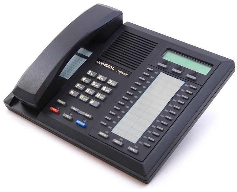 Comdial Impact 8024S-GT Black Display Speakerphone Refurbished -  refurbished available on PCLiquidations