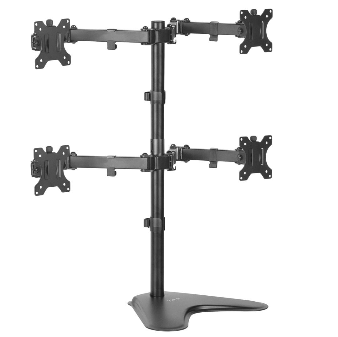 VIVO Quad Monitor Desk Stand Refurbished -  refurbished available on PCLiquidations