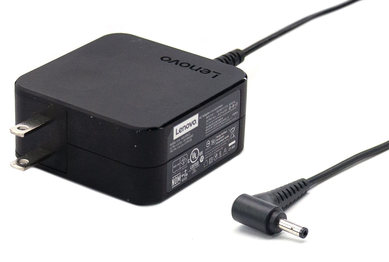 Lenovo 20V 2.25A AC Power Adapter (ADL45WCC) Round Barrel - Refurbished Refurbished - Lenovo refurbished available on PCLiquidations