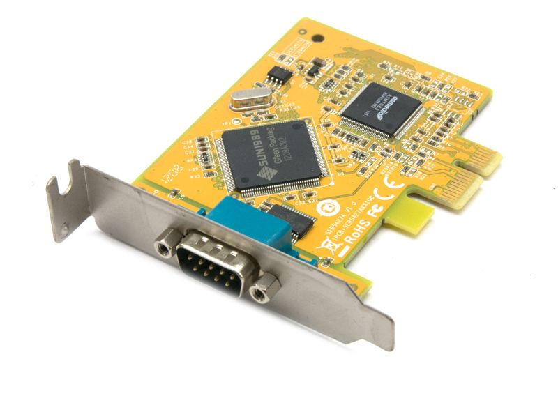 Dell Sunix Single Port Db9 9 Pin Serial PCI Express Adapter Refurbished - Dell refurbished available on PCLiquidations