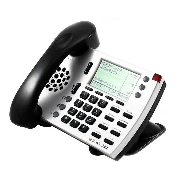 ShoreTel 230 Silver IP Phone (IP230) Refurbished -  refurbished available on PCLiquidations
