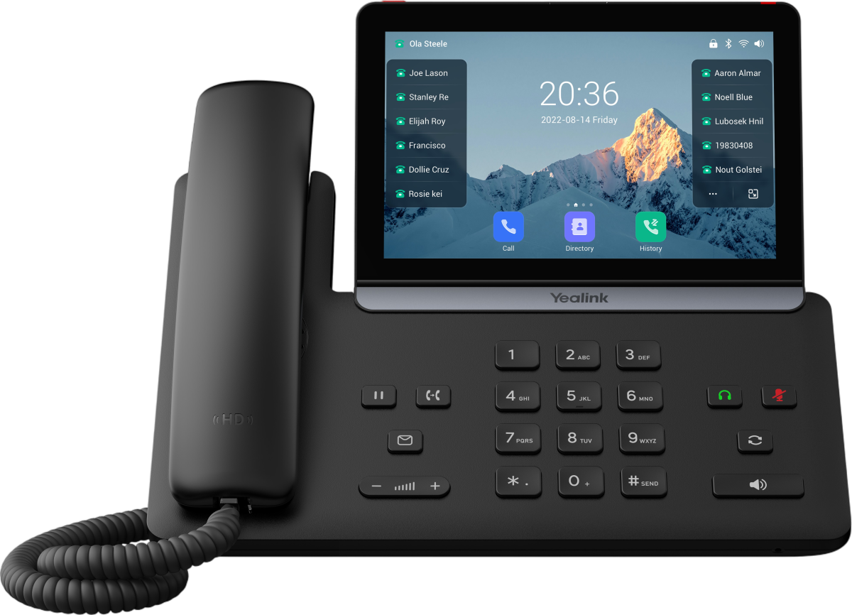 Yealink SIP-T88W Gigabit Wifi Business IP Phone w/ 7-inch LCD Screen Refurbished - Yealink refurbished available on PCLiquidations