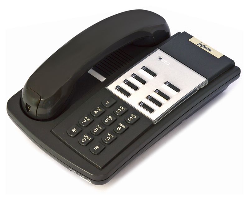 Vodavi Infinite IN1411-51 Charcoal Analog Phone - Grade A Refurbished -  refurbished available on PCLiquidations