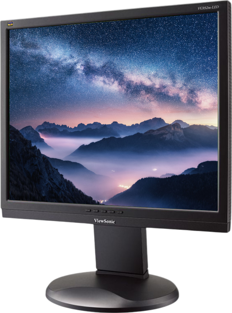 Viewsonic VG932m 19"" LED Monitor - Grade C Refurbished - ViewSonic refurbished available on PCLiquidations