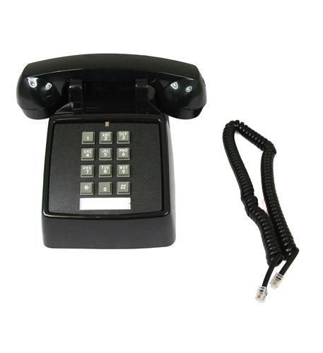 Cortelco 250000-VBA-20MD Desk ValueLine Black Refurbished - Cortelco refurbished available on PCLiquidations