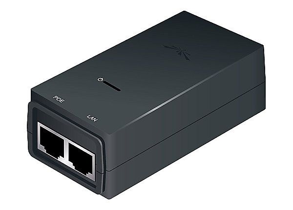 Ubiquiti Networks POE-24-12W-G Black 12W PoE Injector Refurbished - Ubiquiti Networks refurbished available on PCLiquidations