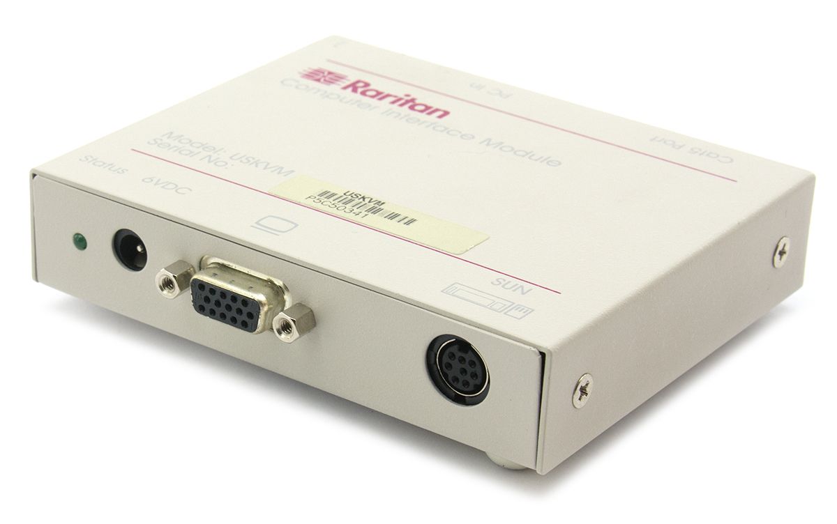 Raritan USKVM RJ-45 10/100/1000 Computer Interface Switch Module Refurbished -  refurbished available on PCLiquidations