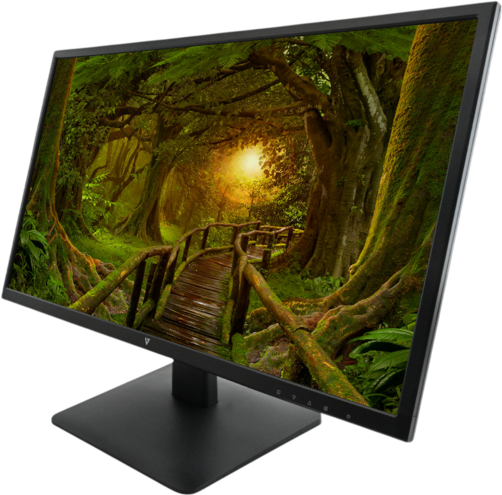 V7 L236VA-2N 23.6"" FHD LED LCD Monitor - Grade A Refurbished - N/A (je n'ai pas pu trouver une marque conn refurbished available on PCLiquidations