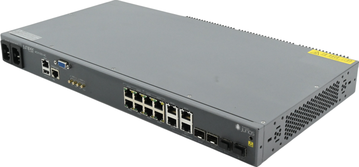 Juniper  ACX1100 8-Port Gigabit Universal Access Router ACX1100-AC - Refurbished Refurbished -  refurbished available on PCLiquidations