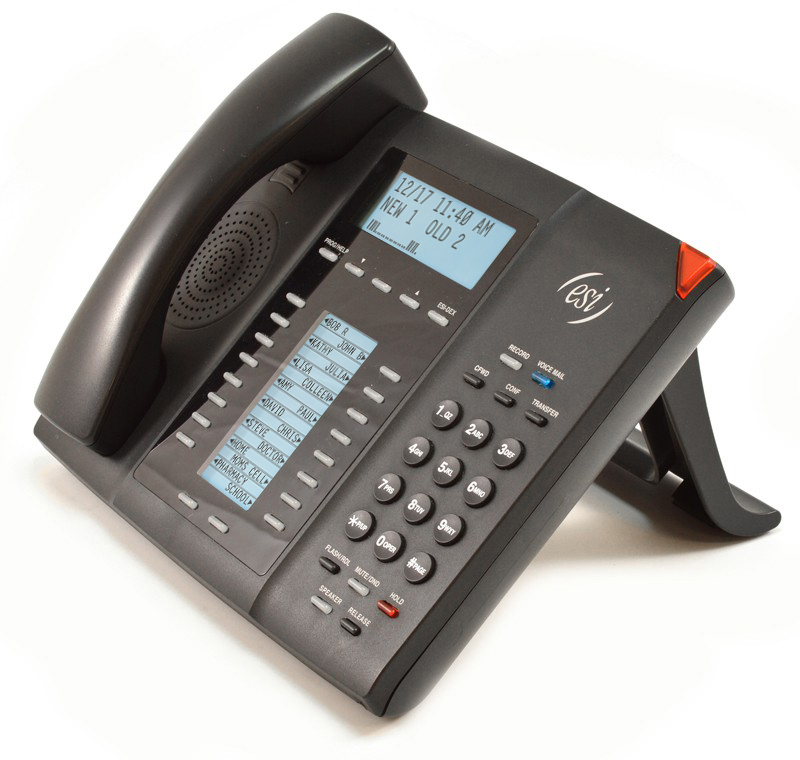 ESI 60BP 16-Button Gigabit IP Phone - Grade B Refurbished -  refurbished available on PCLiquidations