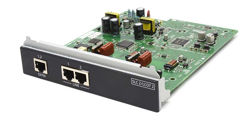 Panasonic KX-NS0180 2-Port Analog Trunk / 2-Port SLT Card - Refurbished Refurbished - Panasonic refurbished available on PCLiquidations