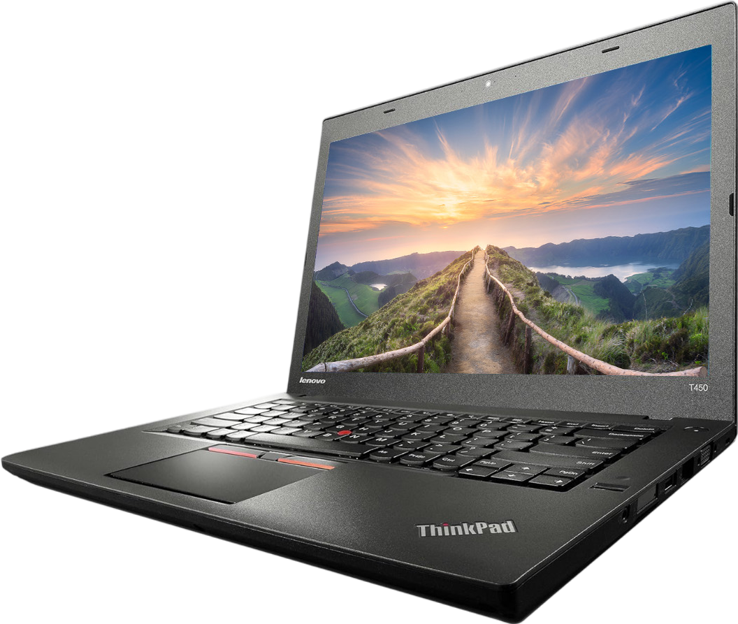 Lenovo ThinkPad T450 14"" Laptop i5-5300U - No OS - Grade A Refurbished - Lenovo refurbished available on PCLiquidations