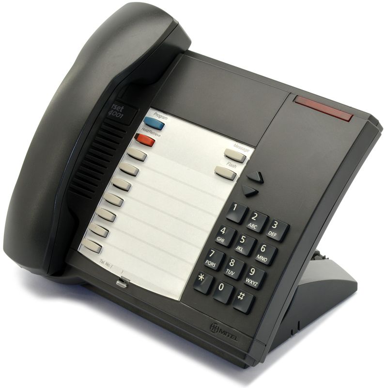 Mitel Superset 4001 Dark Gray Single-Line Digital Phone - Grade B Refurbished -  refurbished available on PCLiquidations